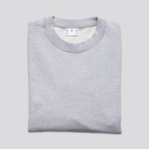 The Sweatshirt Grey Melange - ASKET - Modalova