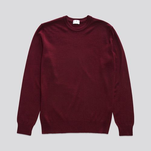 The Merino Sweater Burgundy - ASKET - Modalova