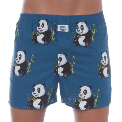 Boxershorts Blau mit Panda-Print - D.E.A.L International - Modalova