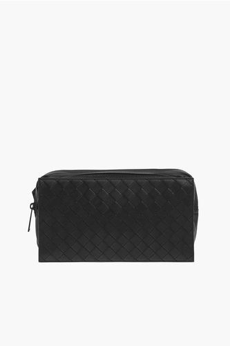 Braided Soft Leather Belt Bag with External Pocket Größe Unica - Bottega Veneta - Modalova