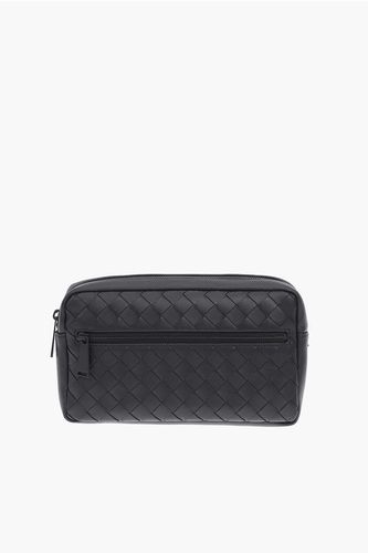 Braided Soft Leather Belt Bag with External Pocket Größe Unica - Bottega Veneta - Modalova
