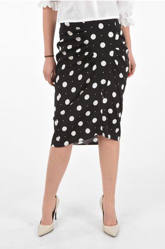 Polka Dot Pencil Skirt with Jewel Applications Größe Xs - Art Dealer - Modalova