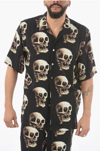 Skulls Printed Short Sleeves Shirt Größe L - Endless Joy - Modalova