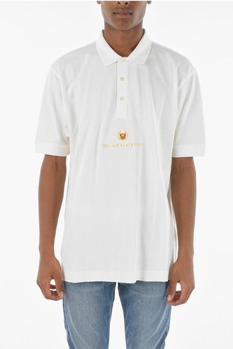 Buttons ACADEMY CREST Polo Shirt with Embroidery Größe M - Bel Air Athletics - Modalova