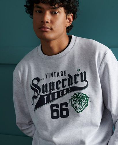 Übergroßes Varsity 10 Sweatshirt mit Rundhalsausschnitt - Superdry - Modalova