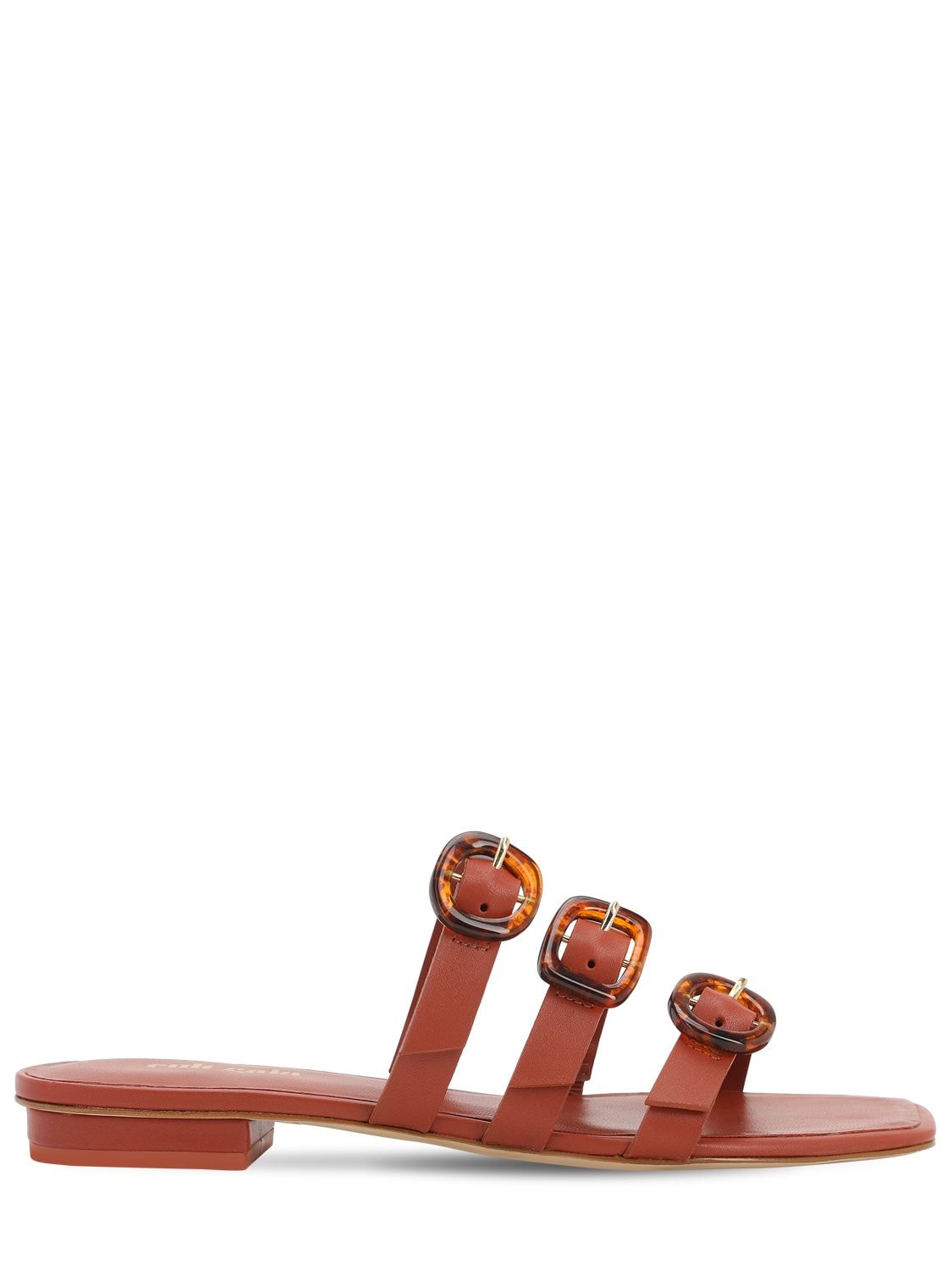 Mm Tallulah Leather Flat Sandals - CULT GAIA - Modalova