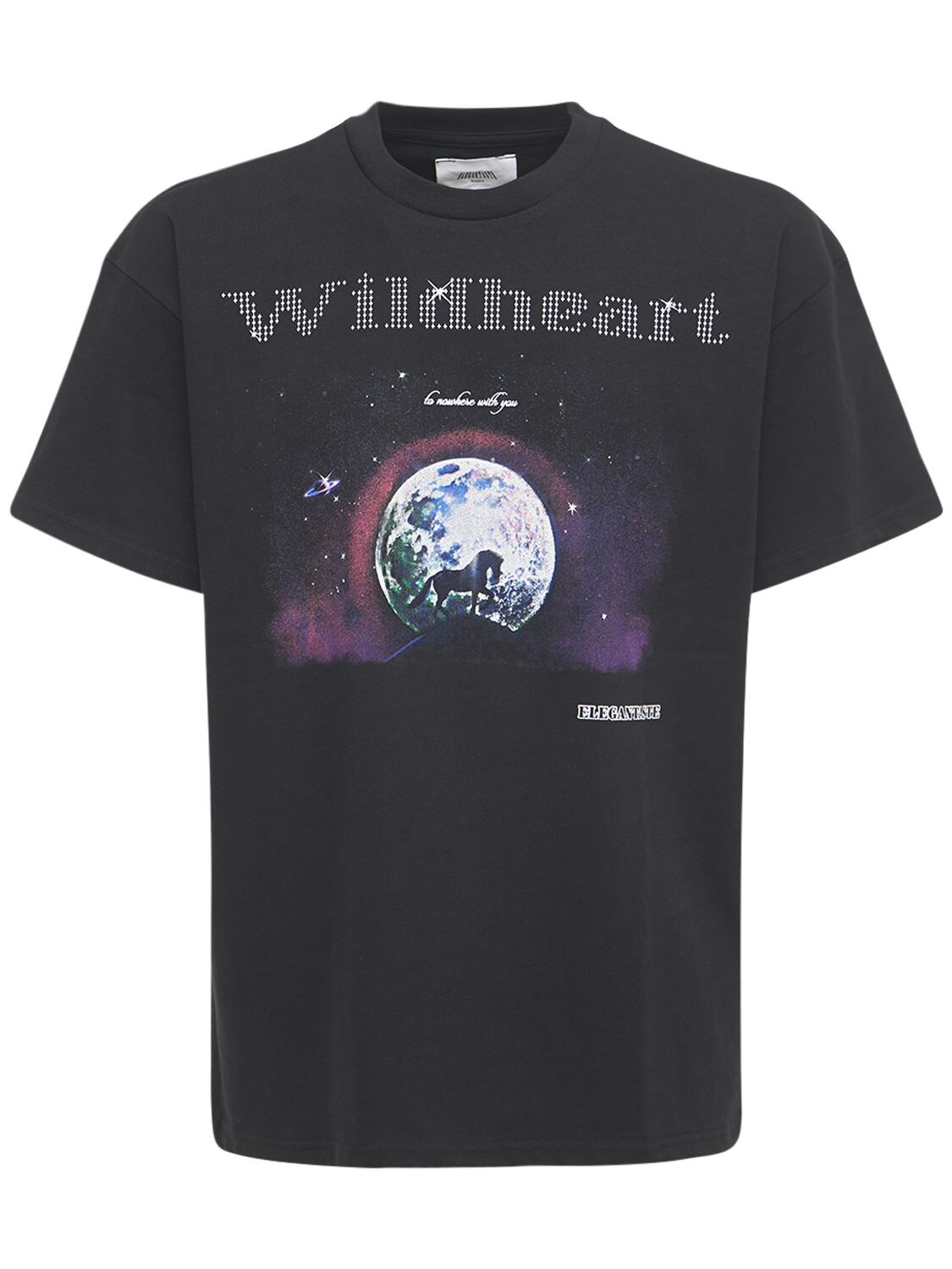 Bedrucktes T-shirt Aus Baumwolle „wildheart“ - ELEGANTASTE - Modalova