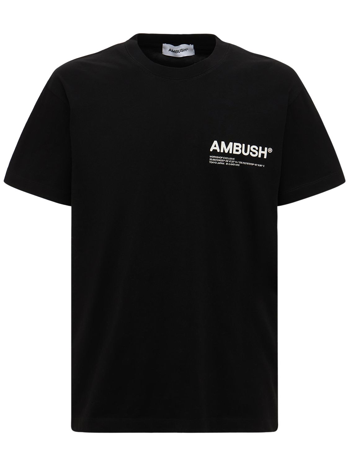 T-shirt Aus Baumwolljersey Mit Logodruck - AMBUSH - Modalova