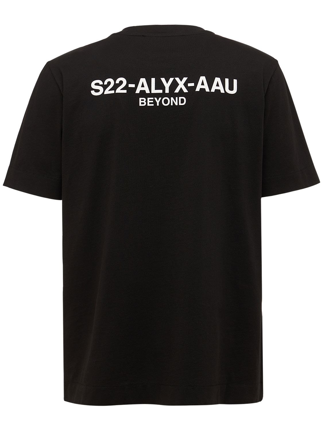 T-shirt Aus Baumwolle Mit Collection-logodruck - 1017 ALYX 9SM - Modalova