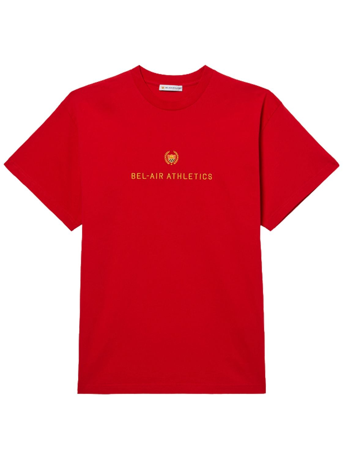 T-shirt Aus Baumwolle Mit Logo - BEL-AIR ATHLETICS - Modalova