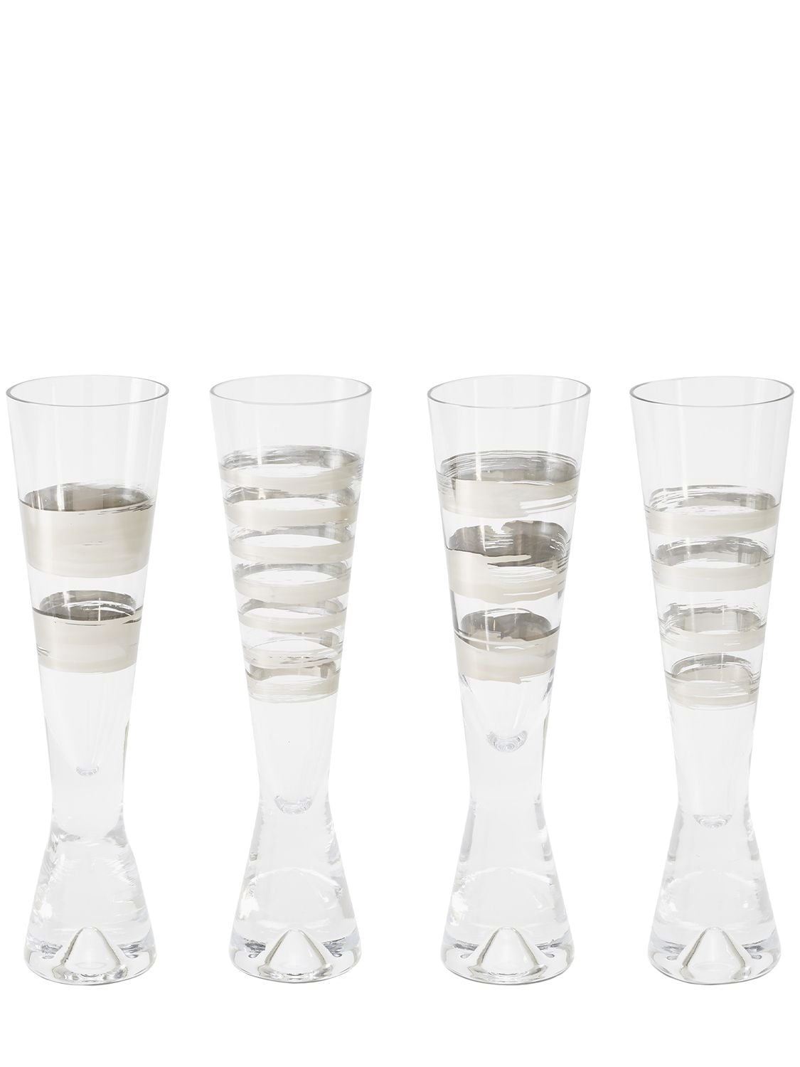 Thank Champagne Glasses Set Of 4 - TOM DIXON - Modalova
