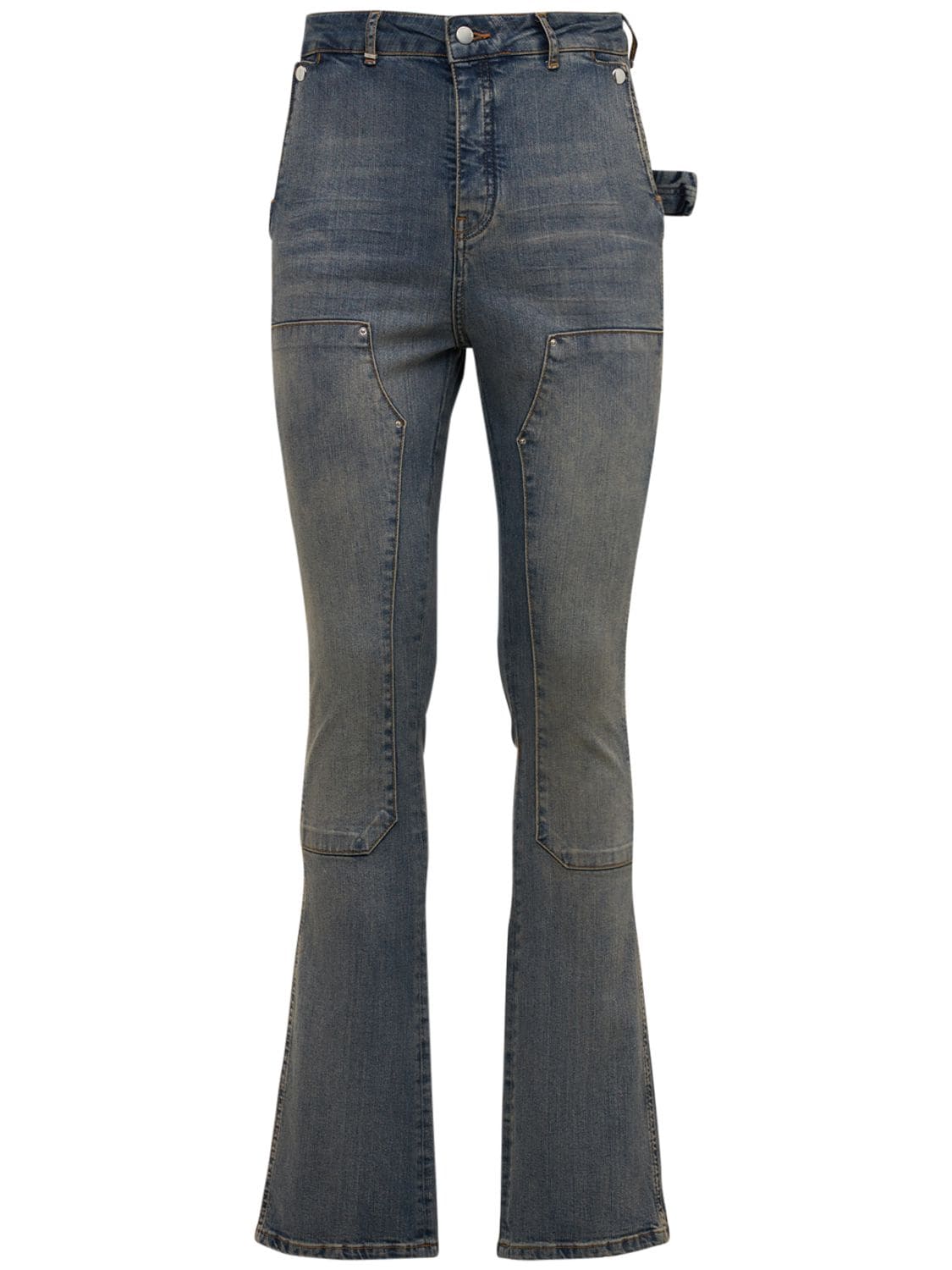 Ausgestellte Carpenter-jeans Aus Baumwolldenim - FLANEUR HOMME - Modalova