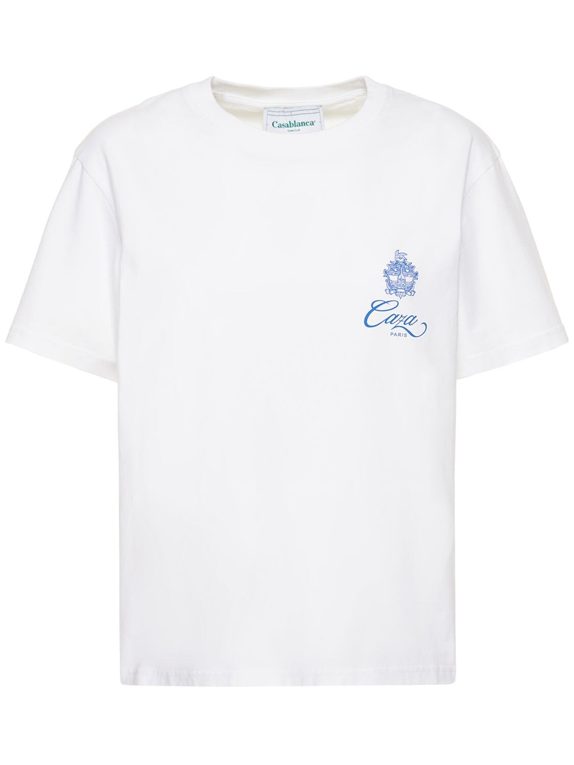 T-shirt Aus Baumwolljersey Mit Logodruck - CASABLANCA - Modalova