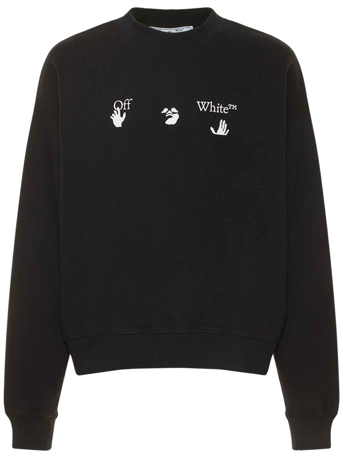 Sweatshirt Aus Baumwolle Mit Logodruck - OFF-WHITE - Modalova