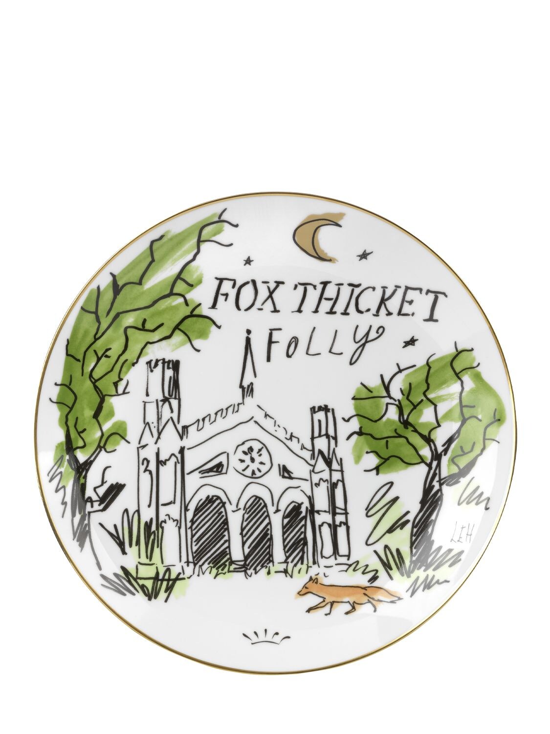 Teller „fox Thicket Folly“ - GINORI 1735 - Modalova