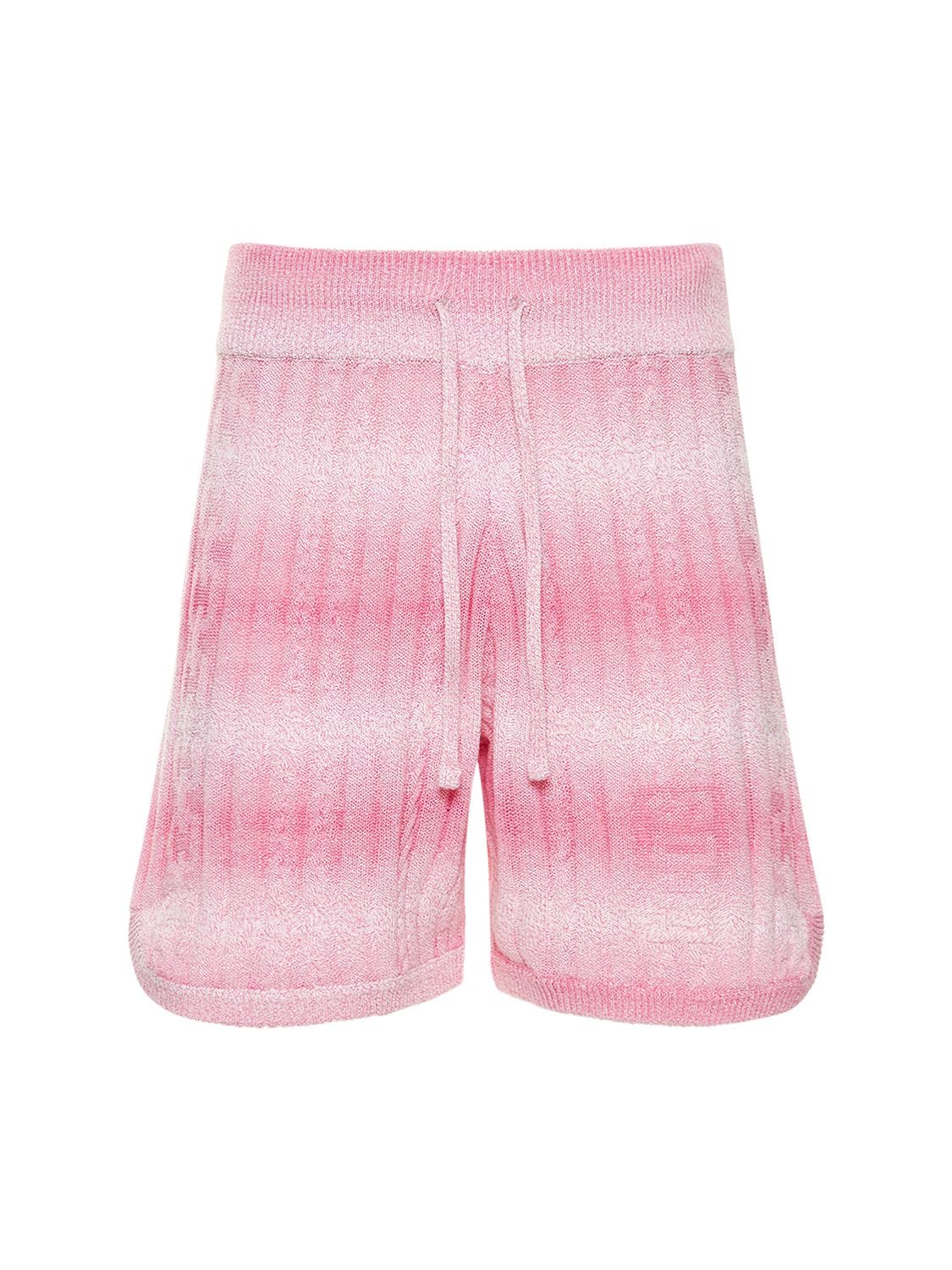 Braids Degradé Knitted Shorts - GCDS - Modalova