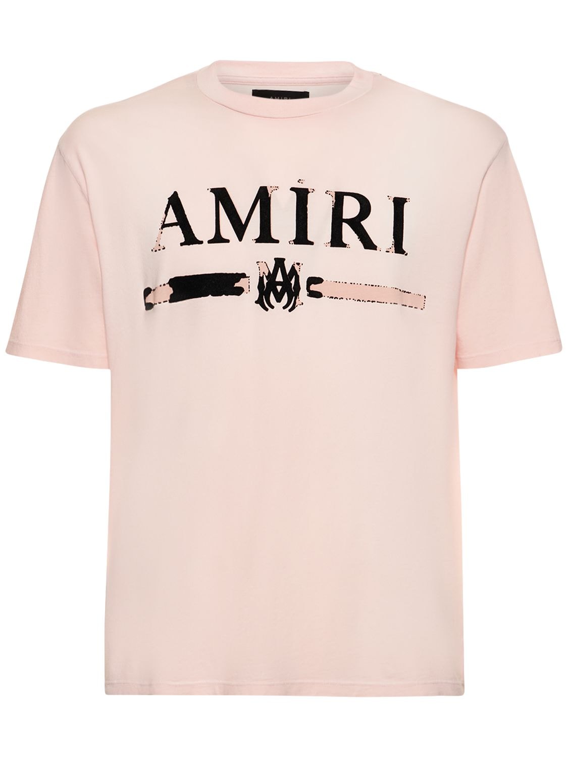T-shirt Aus Baumwolle Mit Logo - AMIRI - Modalova