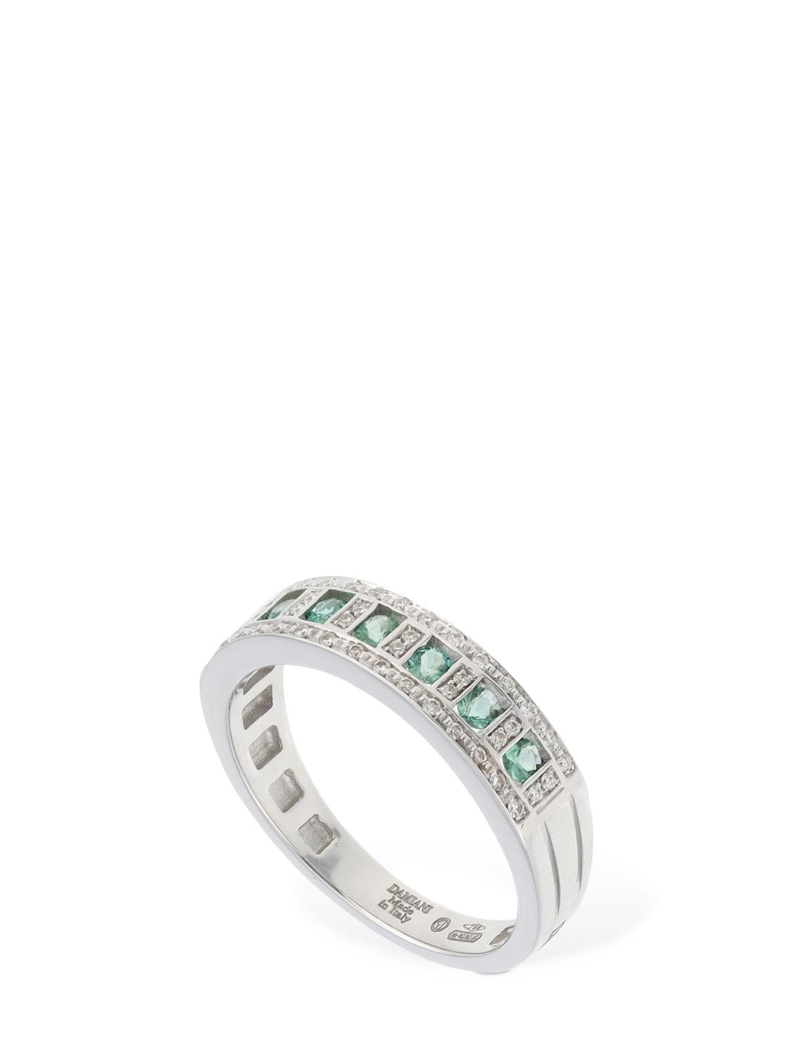 Belle Epoque Emerald & Diamond Ring - DAMIANI - Modalova