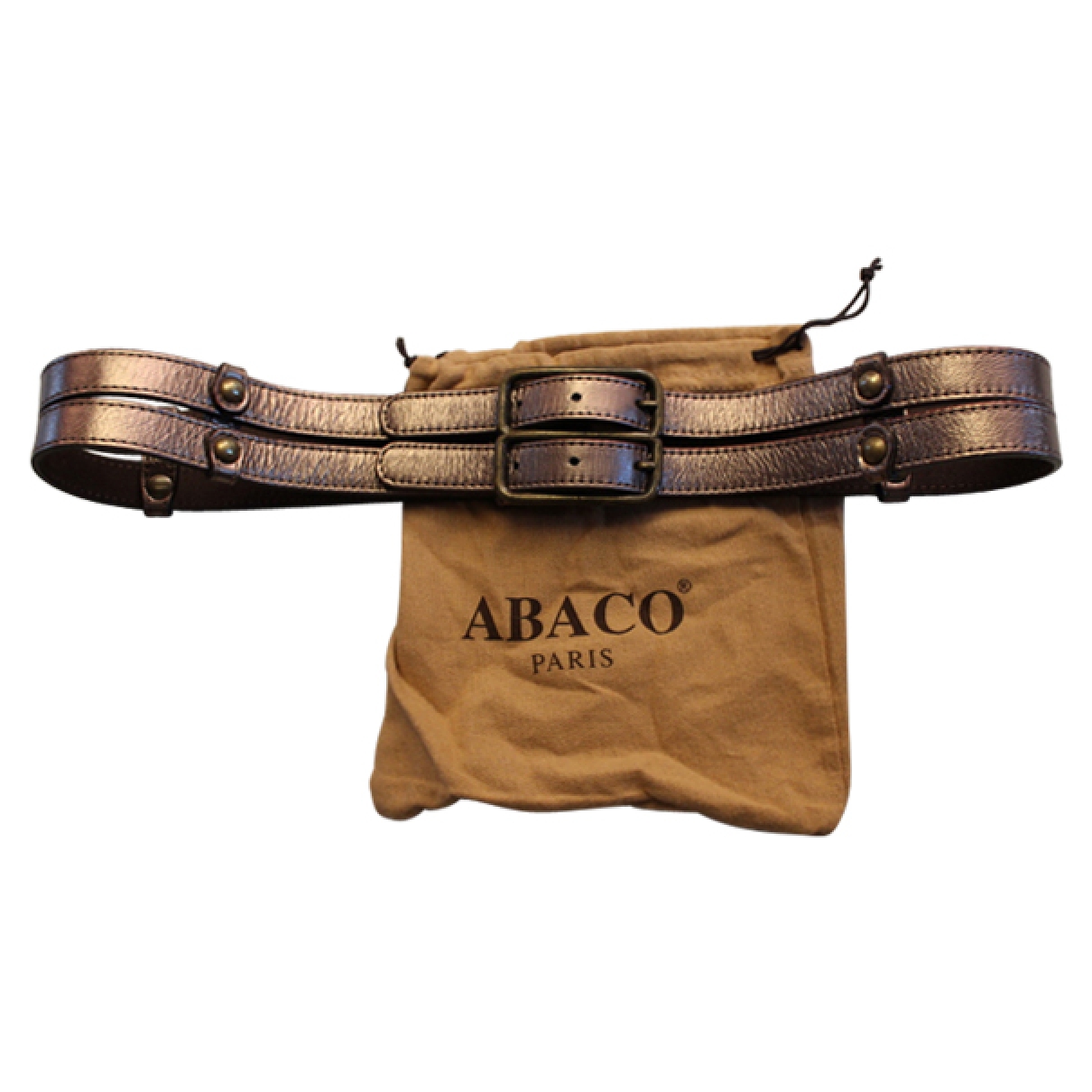 Abaco Leather Belt - Abaco - Modalova