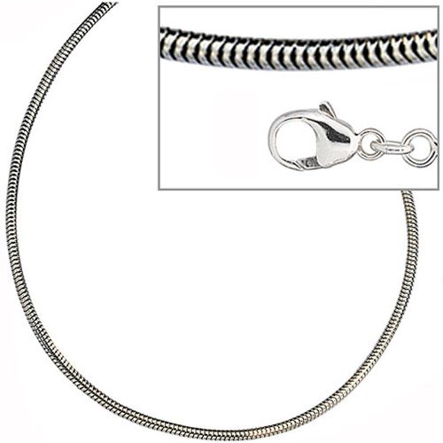 Schlangenkette 925 Silber 1,6 mm 42 cm Halskette Kette Silberkette Karabiner - SIGO - Modalova