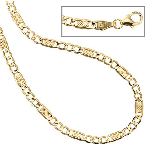 Halskette Kette 333 Gold Gelbgold 45 cm Goldkette Karabiner - SIGO - Modalova