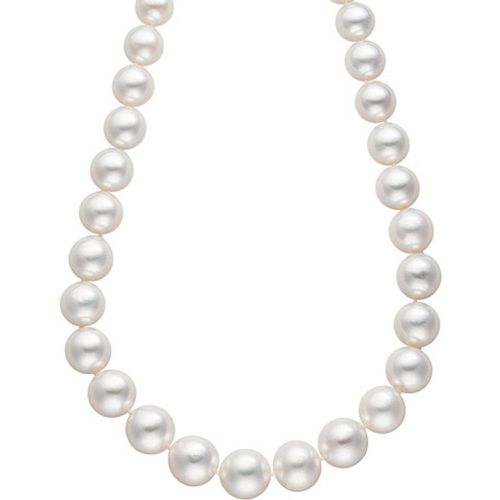 Collier Perlenkette Südsee Perlen 45 cm Verschluss 585 Gold Halskette Kette - SIGO - Modalova