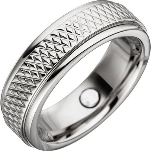 Partner Ring mit Magnet / Magnetring aus Edelstahl - SIGO - Modalova