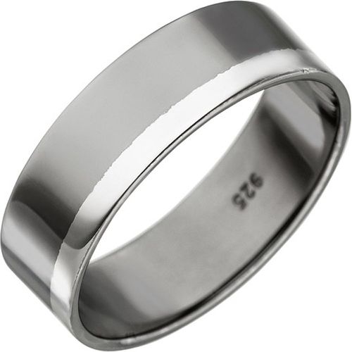 Ring 925 Sterling Silber anthrazit rhodiniert Silberring - SIGO - Modalova