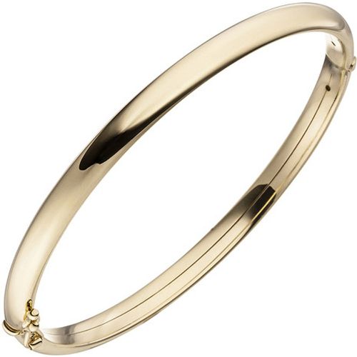 Armreif Armband oval mit Scharnier 375 Gold Gelbgold Goldarmband Goldarmreif - SIGO - Modalova