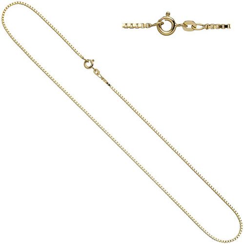 Venezianerkette 333 Gelbgold 1,0 mm 38 cm Gold Kette Halskette Goldkette - SIGO - Modalova