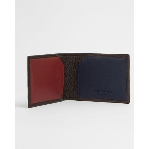 Leather Cardholder With Contrast Internals - Ted Baker - Modalova
