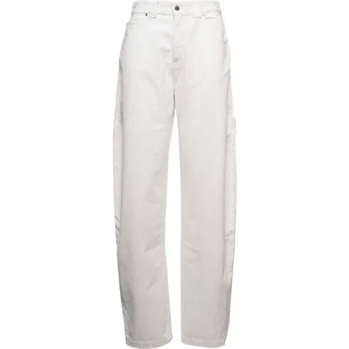 Trousers White , Damen, Größe: 3XS - Darkpark - Modalova