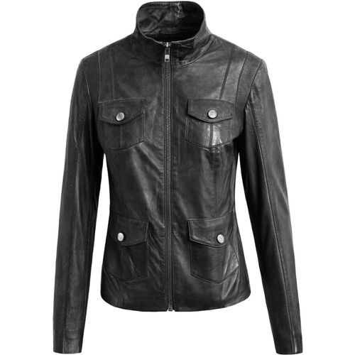 Jacket W. High Collar & 4 Pock Skind 10693 - Btfcph - Modalova