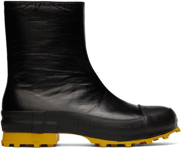 CamperLab Black Traktori Zip Boots - CamperLab - Modalova