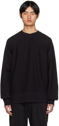 Black Heavy Crewneck Sweatshirt - Engineered Garments - Modalova