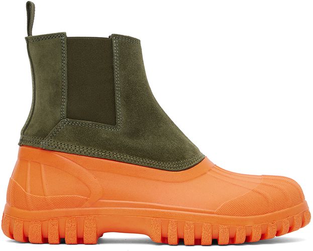 Green & Orange Balbi Chelsea Boots - Diemme - Modalova