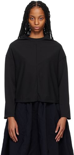 Black High Neck Long Sleeve T-Shirt - Comme des Garçons Comme des Garçons - Modalova