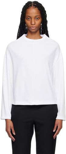 White High Neck Long Sleeve T-Shirt - Comme des Garçons Comme des Garçons - Modalova