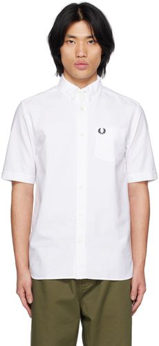 Fred Perry White Button-Down Shirt - Fred Perry - Modalova