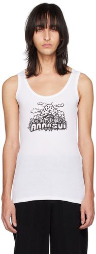 Anna Sui White Mushroom Tank Top - Anna Sui - Modalova