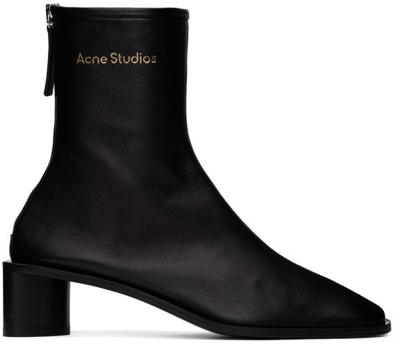 Branded Logo Boots - Acne Studios - Modalova