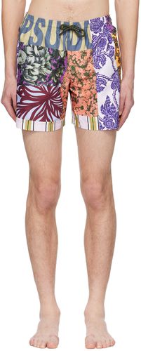 Multicolor Print Swim Shorts - Dries Van Noten - Modalova