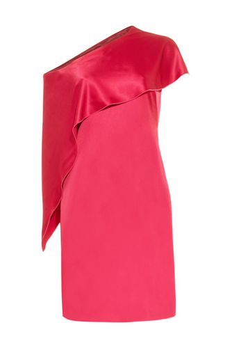 Lissy Asymmetric Dress Deep Rose - Damsel in a Dress - Modalova