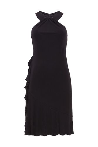 Narissa Ruffle Jersey Dress Black - Damsel in a Dress - Modalova