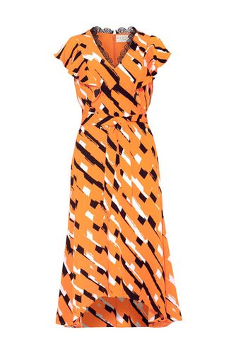 Drina Print Dress Orange/multi - Damsel in a Dress - Modalova