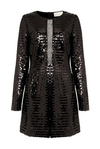 Nelle Sequin Dress Black - Damsel in a Dress - Modalova