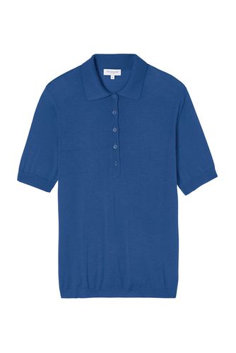 Short-sleeved 5 Button Polo Shirt Mykonos - Eric Bompard - Modalova