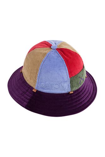 Bucket Hat Velvet Color Block Beton Multicolour - Béton Ciré - Modalova